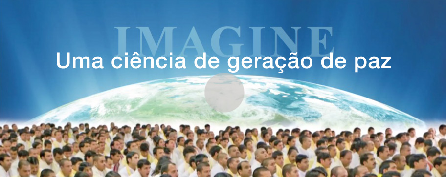 landscape format of blue globe with pandits